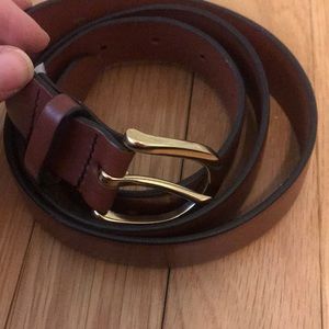 J Crew Brown Belt
